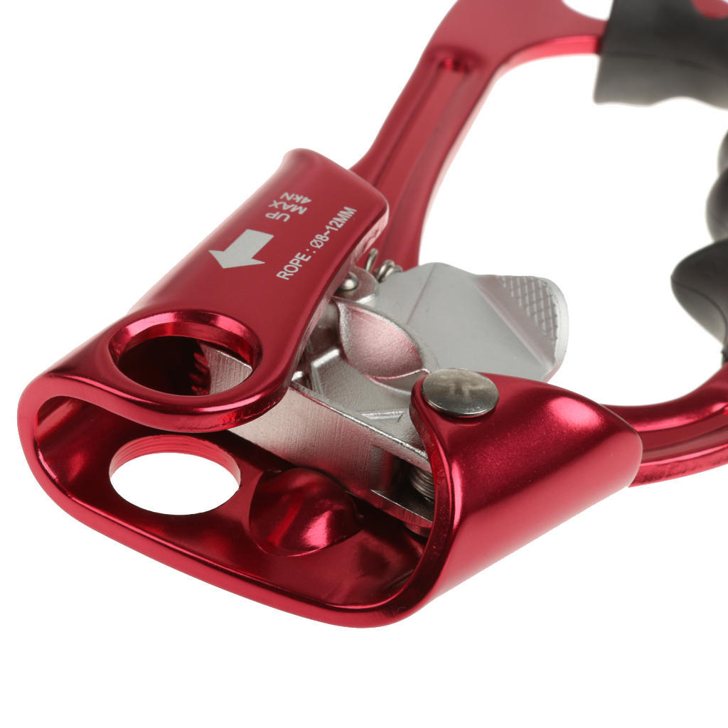 Aluminum Hand Ascender Climbing Handle Rope Ascender Equipment for Mountaineering Arborist Tree Surgery