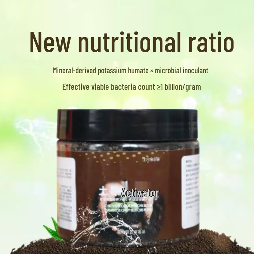 Soil Treasure: Potassium Humate Fertilizer for Loosening Soil, Preventing Caking, and Promoting Root Growth