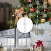 Snowflake Ornaments 2D Acrylic Snowflake Pendant Charm Christmas Ornaments For Winter Party Indoor Holiday Ceiling Office