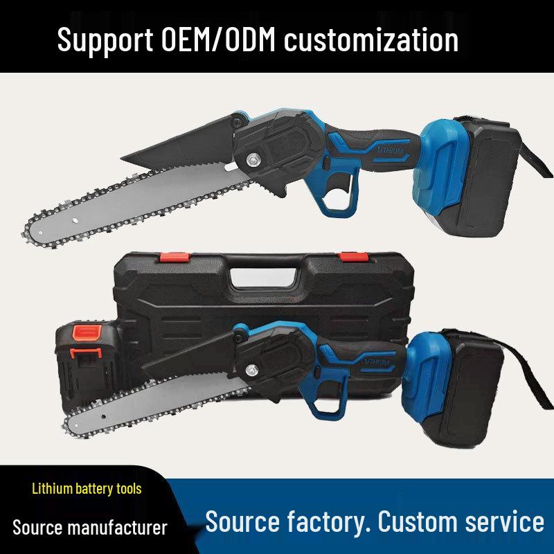 8-inch High-Power Multifunctional Mini Electric Chainsaw for Pruning, Woodworking, and Logging