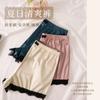 2-pack Anti Glare Non Rolled Edge Ice Silk Leggings for Women In Summer, Thin Design, Can Be Worn Outside, Safety Pants, Home Shorts