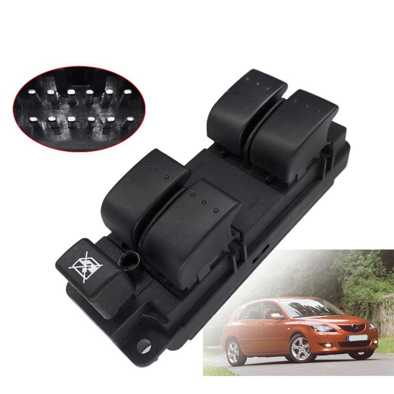 Popular Electric Window Control Switch Glass Lifter Regulator Button For Mazda 3 Mazda3 2003-2009 Car Accessories BP4L66350