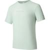 Comfortable Simple Quick-Dry Sports Crew Neck Pullover Short Sleeve T-Shirt Men Tops Foam-Green 152525111-4