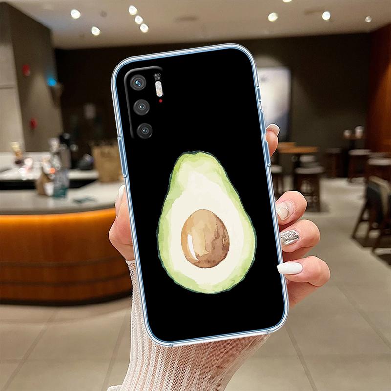 

UP9 Avocado Fruits Transparent Phone Case for Motorola Moto Edge 20 30 40 50 S30 Fusion Ultra Pro Neo Lite + G200 G23 Motorola Edge 50 Pro