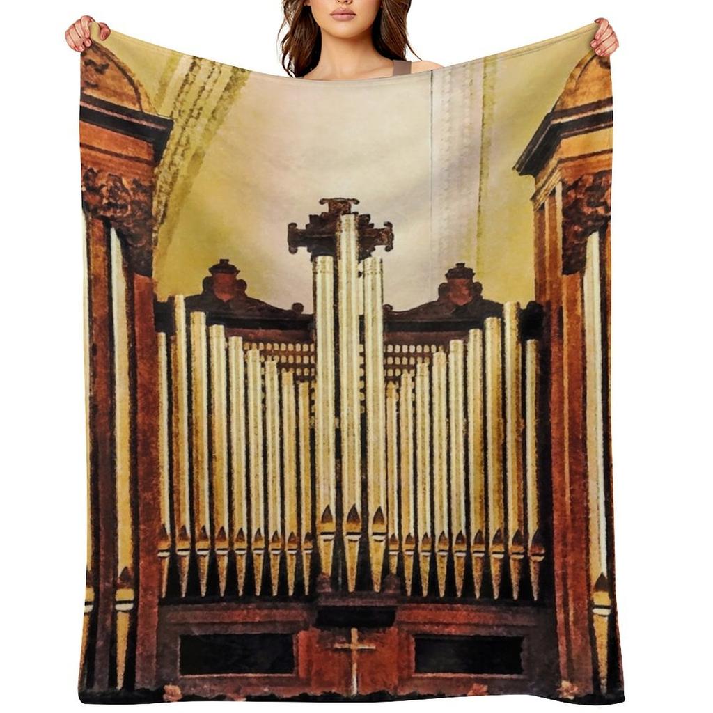 Church Organ Throw Blanket Decorative Sofa for Babies Fashion Sofas For Baby Blankets