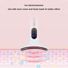 Firming Wrinkle Removal Device Lifting Multi Functional Microcurrent Neck Beauty Device White