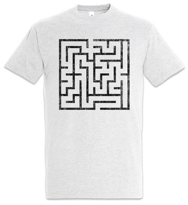 Maze Iii Labyrinth Mystic Hypnosis Hypnotizes Spiral Symbol Sign Circle Unisex T-Shirt