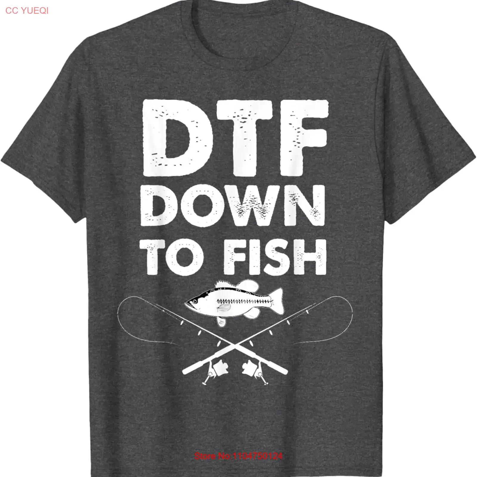 

DTF Down To Fish Funny Fishing T Shirt vintage Washed fashion Soft homme Stretched Comfortable Casual Stylish Unisex 5XL різнокольоровий
