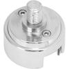 SIXRUN Shift Knob Mounting Adapter, Shift Knob Mounting Adapter 70589 1/2in‑13 Thread Chrome Replacement for Fuller Shifter 13 15 18 10 Speed