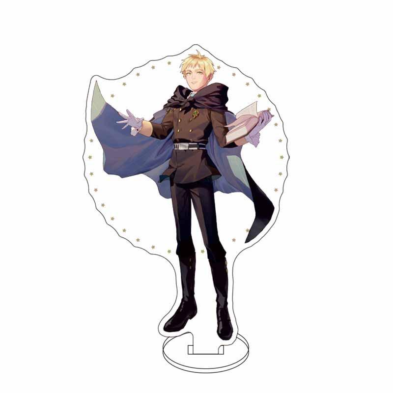 Anime World Stars Feliciano Vargas Ludwig Kiku Acrylic Stand Model Plate Decoration Originality Desk Figure Display Cartoon