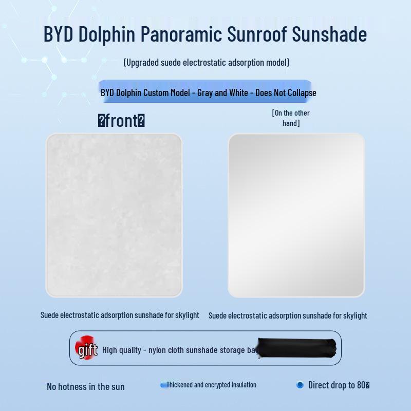 BYD Seal Tang Han Suede Heat Insulation Sunroof Shade
