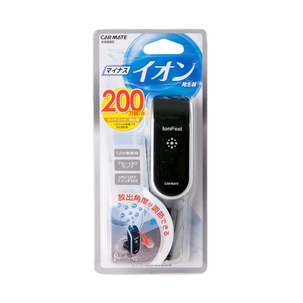 Car Mate / minus ion generator (Black-Silver)