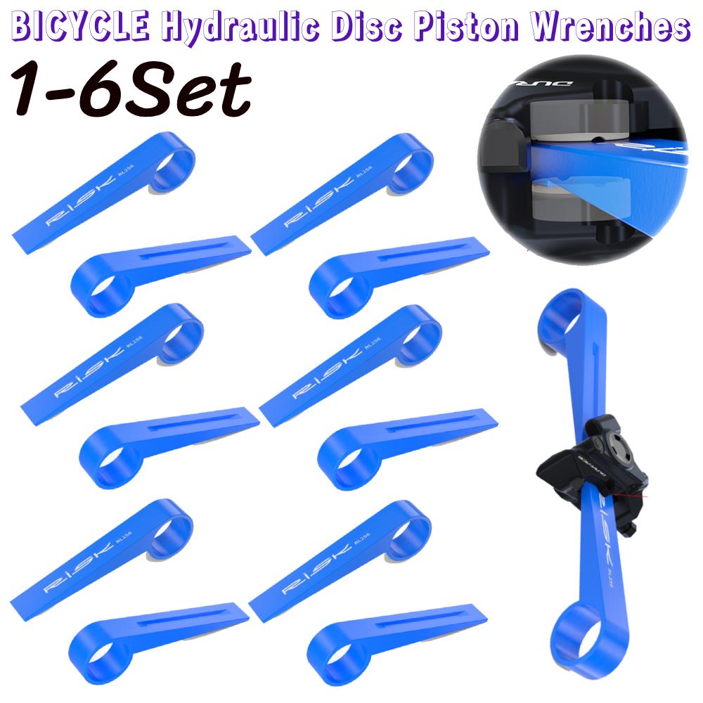 Bike Hydraulic Disc Brake Piston Press Tool Plastic Bicycle Hydraulic Disc Piston Compressor Tool for Brake Caliper Adjustment
