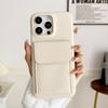 Applicable to iPhone14 mobile phone case 15Pro leather lychee pattern multi-function card bag holder 12Pro color