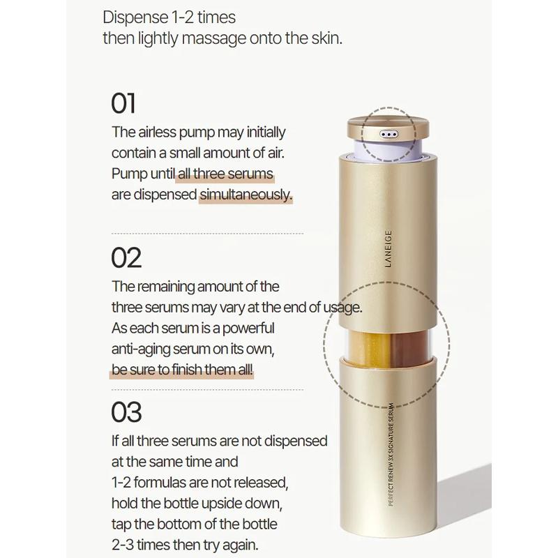 LANEIGE Perfect Renew 3X Signature Serum 40ml Advanced Limited Set