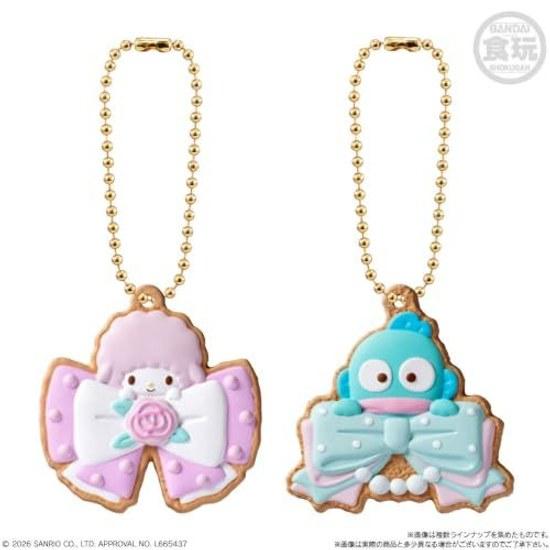 SANRIO CHARACTERS Cookie Charm Cot 2 14 Pieces Box (Gummy)