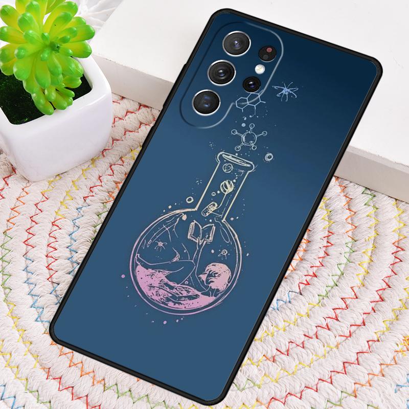 Biology Chemistry Phone Case for Samsung Galaxy note 10 pro S26 Ultra S23 S24 FE S25 S21 S22 PLUS shockproof Cove