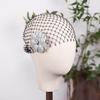 Black Bridal Veils Flower Wedding Headwear Versatile Bride Head Net  Hair Accessories