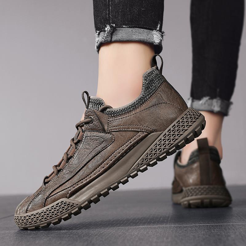 Мода Мужская Мода Мягкая Подошва Легкая Удобная Обувь Уличная Повседневная Обувь — фото 4