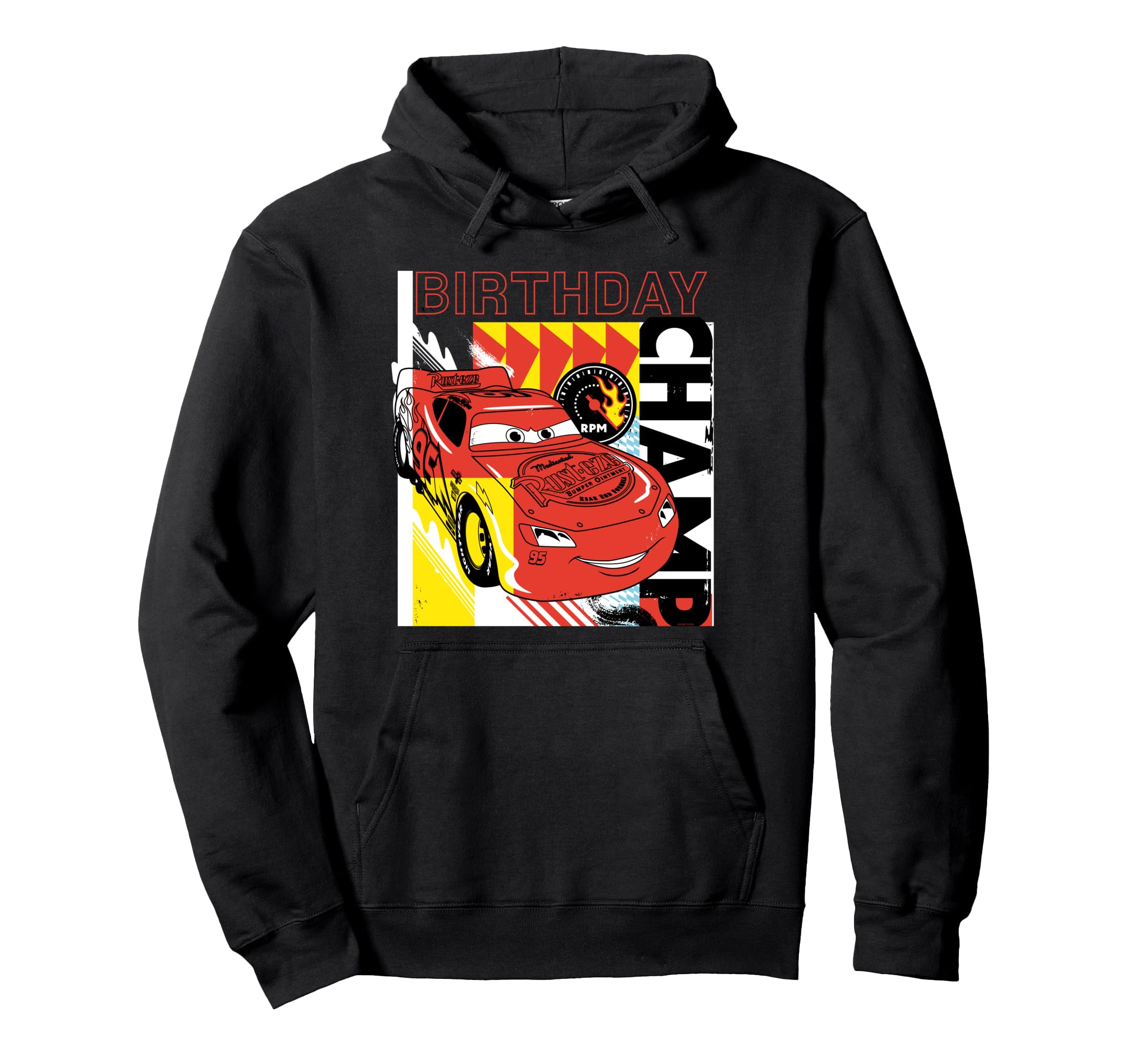 

Disney Pixar Cars Lightning McQueen Birthday Champ Hoodie