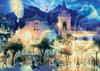 Epoch Tetsupei Sasakura Dream Liberation 500-Piece Jigsaw Puzzle Illustration Art 38×53cm with Adhesive Spatula and Point Ticket