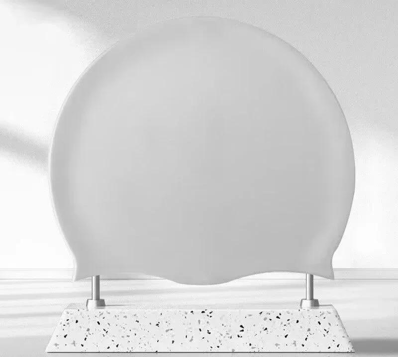 Swimming Cap Silicone Waterproof Swim Hat For Men Women Adult Kids Long Hair Pool Caps Diving Swimming Equipment Elastic Cap New