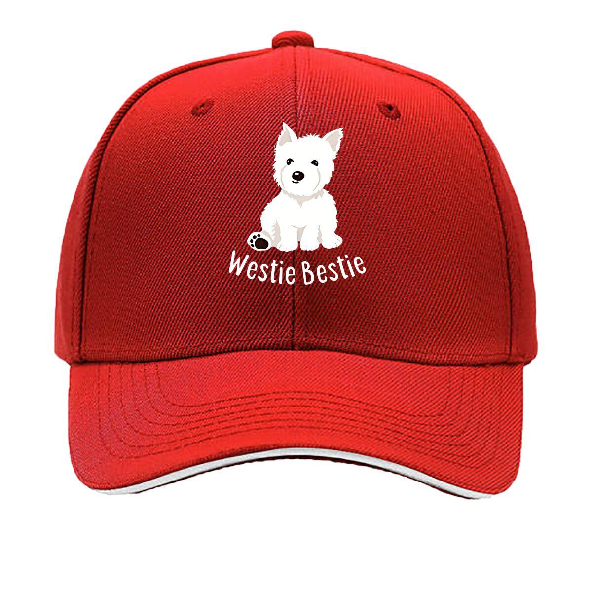 Casual Sports Baseball Cap for Unisex with a Fun Letter Dog Print Adjustable And Suitable for Outdoor Sandwich Baseball Cap One Size