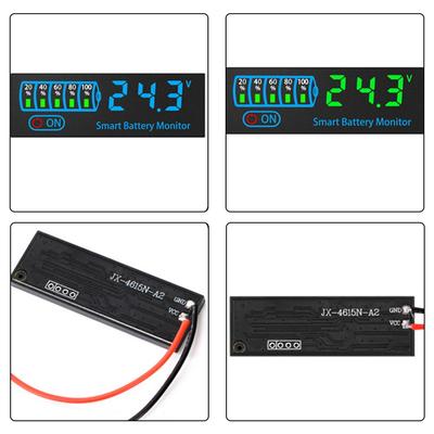 Battery Voltage Indicator DC 755V with Memory Function and Low Voltage Alarm