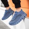 Outdoor Running Shoes Men Lightweight Anti-slip Wear-resistant Casual Shoes Comfortable Men Lace-up Breathable Sport Shoes Men