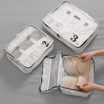 S/M/L Travel Organizer Bag Clothes Storage Bags Portable Travel Organizer For Lightweight Reusable Washable Packing Organizers