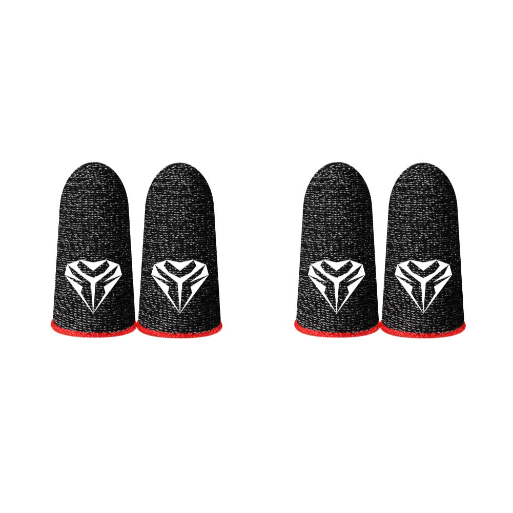 2-10Pcs Mobile Game Fingertip Gloves Sweatproof Anti-slip Touch Screen Finger Sleeve Breathable Gaming Fingertip Cover for Gamer
