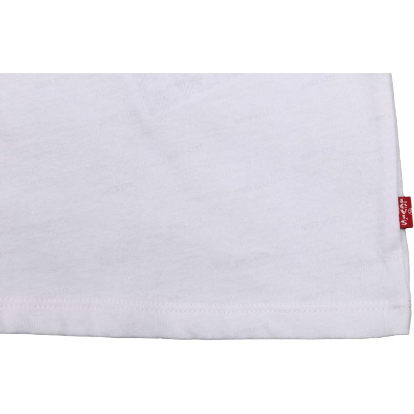 Levis Logo Slim Fit Refreshing Short Sleeve Regular T-Shirt Women T-Shirts White 17369-0661