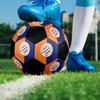 1 Stück Montpellier LOGO Größe 5 Fußball Prag Hallenfußball Ball Bunt Alle Altersgruppen Maschinengenäht PVC Wettkampfbereit Langlebig Hoher Rückprall