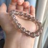 7A Natural Red Agate Bracelet for Girls - Year of the Rat, Simple & Versatile High Ice Red Chalcedony