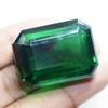 Natural Green Emerald Cut 65.23 Ct Pendant Size Loose Gemstone Certified