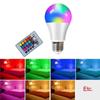 E27 LED RGB lampa Žárovka bodového světla AC 85-265V Bombillas LED 4W 10W 15W IR dálkové ovládání Led žárovka Chytrá LED RGBW lampa Home Decor