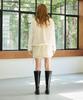 Alikim Pure Corduroy Skirt Pants / Ivory