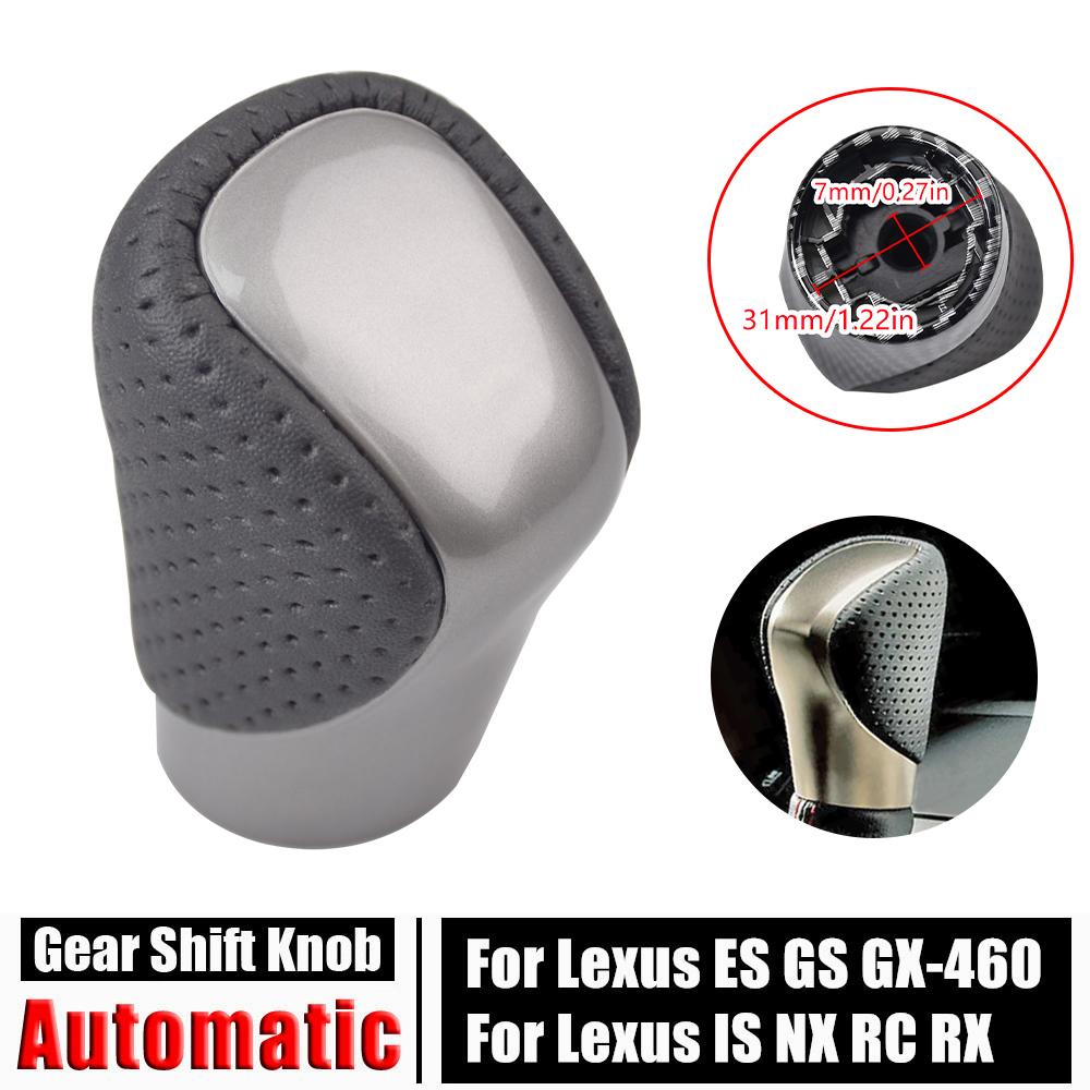 New Car Accsesories AT Gear Shift Knob for Lexus ES GS-450H GX IS-300 NX-300H RC-300 RX-350 2015-2021 Leather Shifter Handball