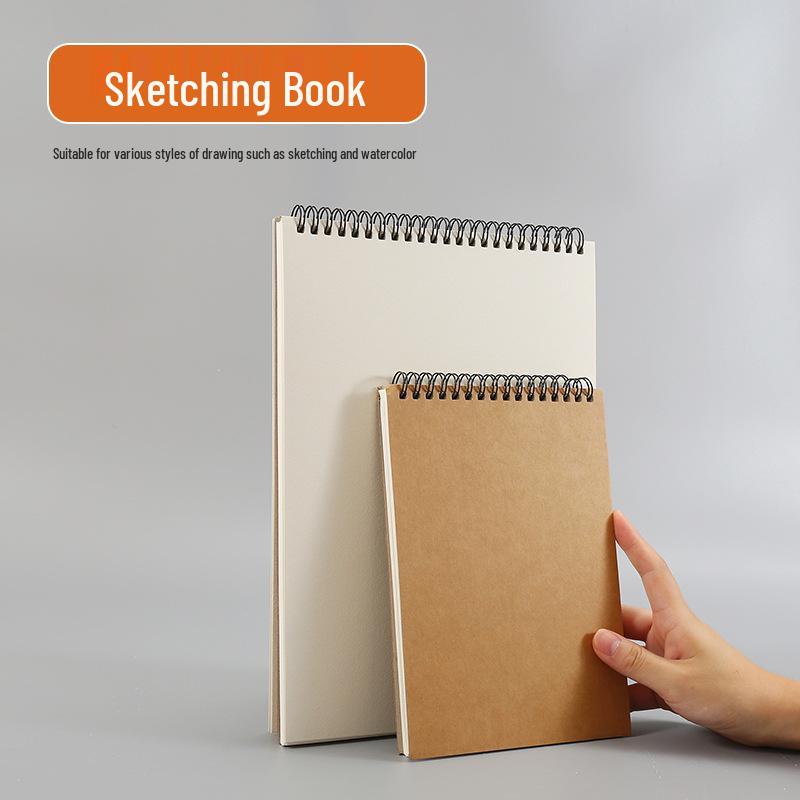 

Professional Watercolor Sketchbook - Art Painting Glue-Bound, Blank, Thickened Pages A6 Top Flip Sketchbook 30 Sheets