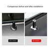 4 PCS Car Door Lock Knobs Universal Carbon Fiber Door Lock Bolt Pin Knob Stick Set Auto Interior Accessories For SUV Truck Van