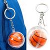 Sportlich Inspiriertes Acryl Basketball Schlüsselanhänger Großes Modeaccessoire Mit Auffälligem Design Für Aktive Lifestyle-Anhänger