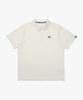 Airtex Collared Short Sleeve T-Shirt Off White