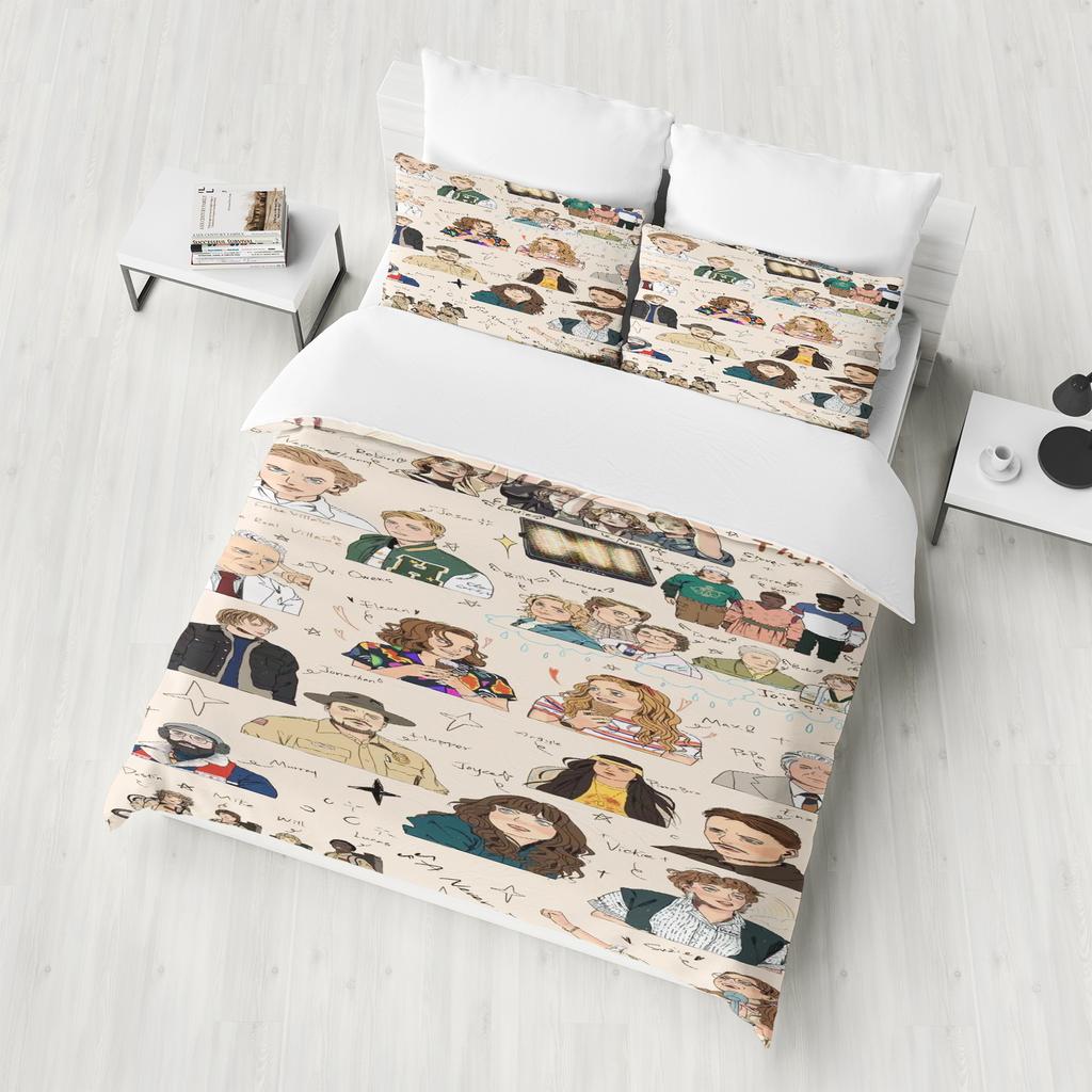 Stranger Things Duvet Cover Set Bedding Comforter Sets King Size 3D Children'S Bedding Set