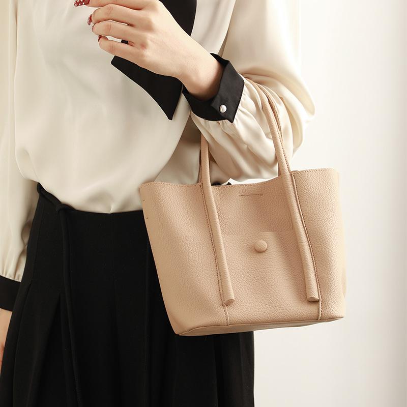 Women's Bag Fashion Texture Foreign Style Mother Bag Tote Bag Retro Crossbody Single Shoulder Hand