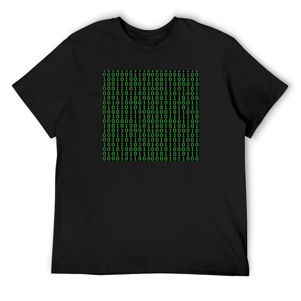 Binary Finery T-Shirt Vintage Street Wear Mens Plain T Shirts