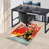 1pc Sons of Anarchy Themed Office Carpet Chair Mats - Durable Polyester Rug for Home Theater, Office, Dorm Room Decor - tA26