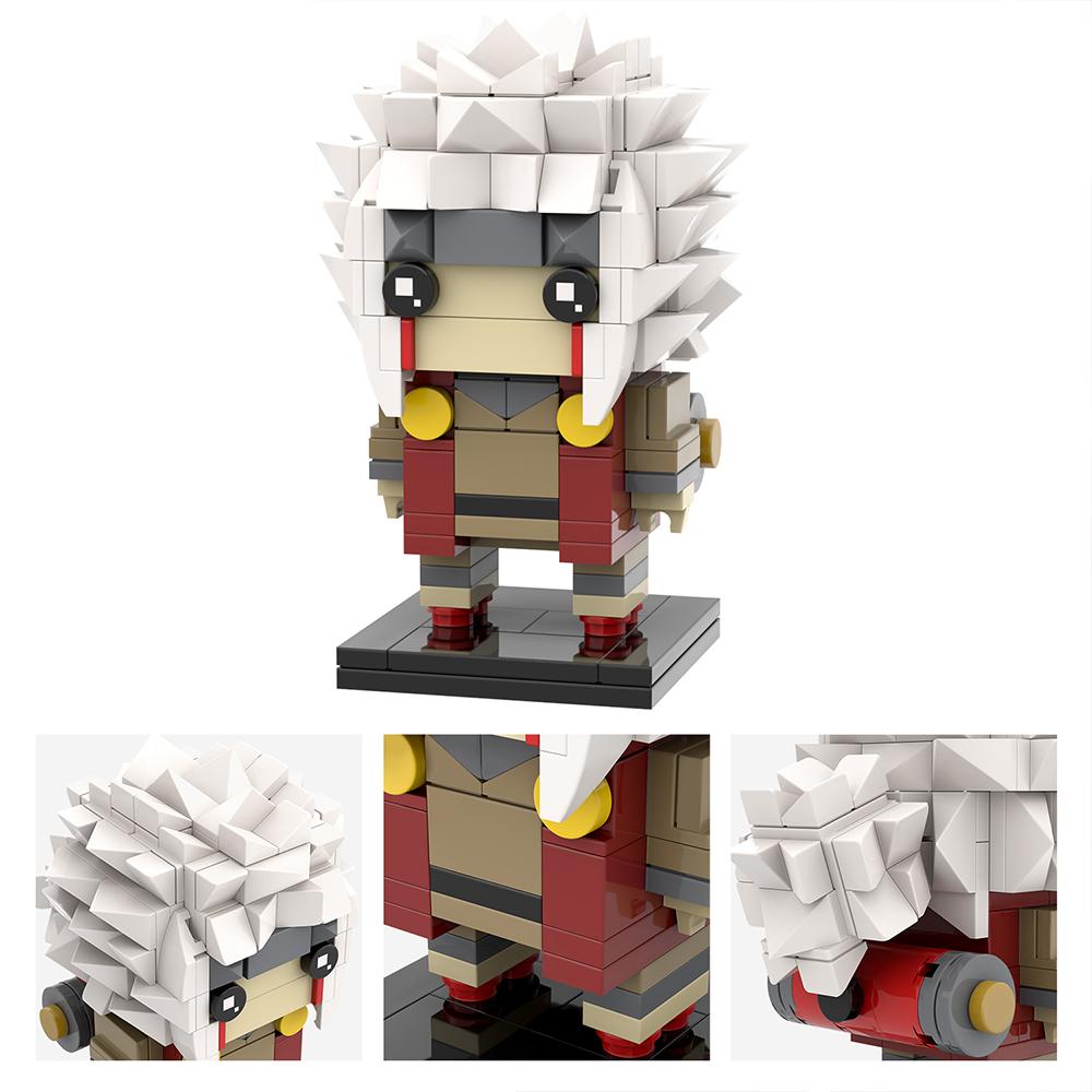 MOOXI Anime Cartoons MOC Bricks Set Compatible BrickHeadsed Building Blocks Parts Kids Education Toys For Children Birthday Gift
