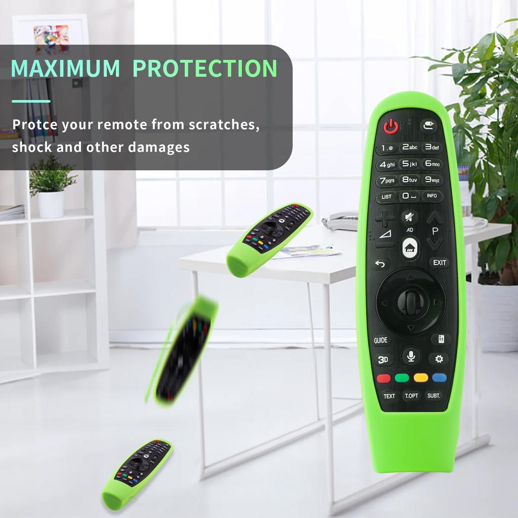 1/2pcs Silicone Protective Case for LG AN-MR600 MR650 MR18BA MR19BA MR20GA Magic Remote Control Cover Smart OLED TV Console