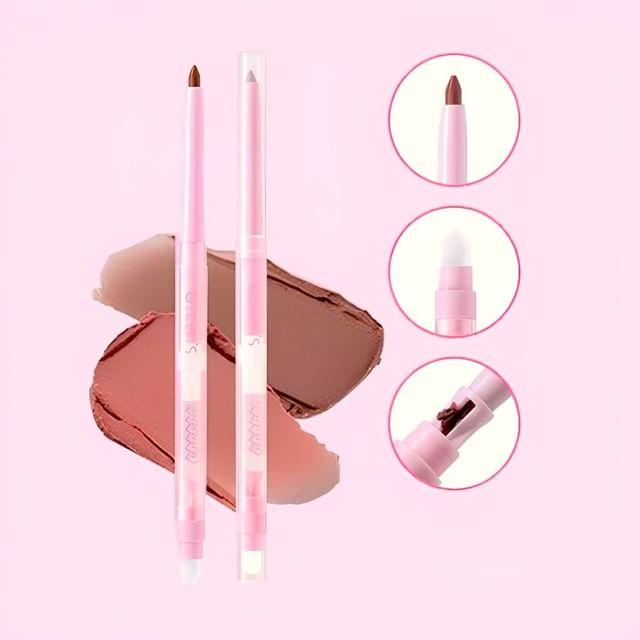 

GELLA S - Heart Signal Double Ended Lip Liner - 5-8 #X08 White Moonlight