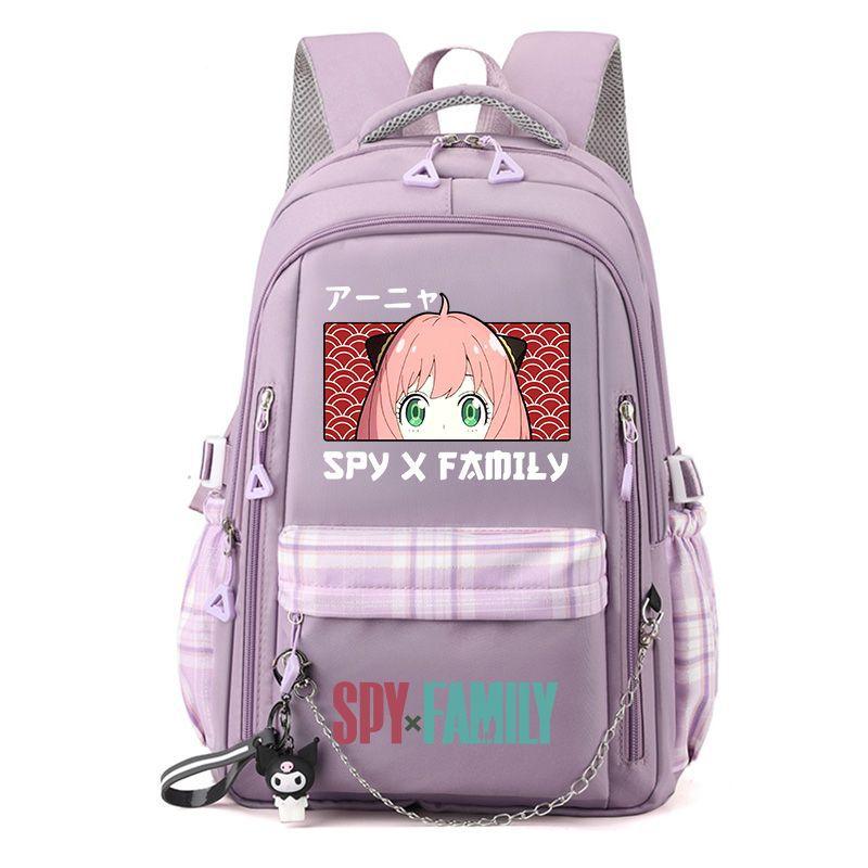 Spy × Family Spy Play House Anime School Bag Multifunctional Large Capacity Backpack Computer Bag